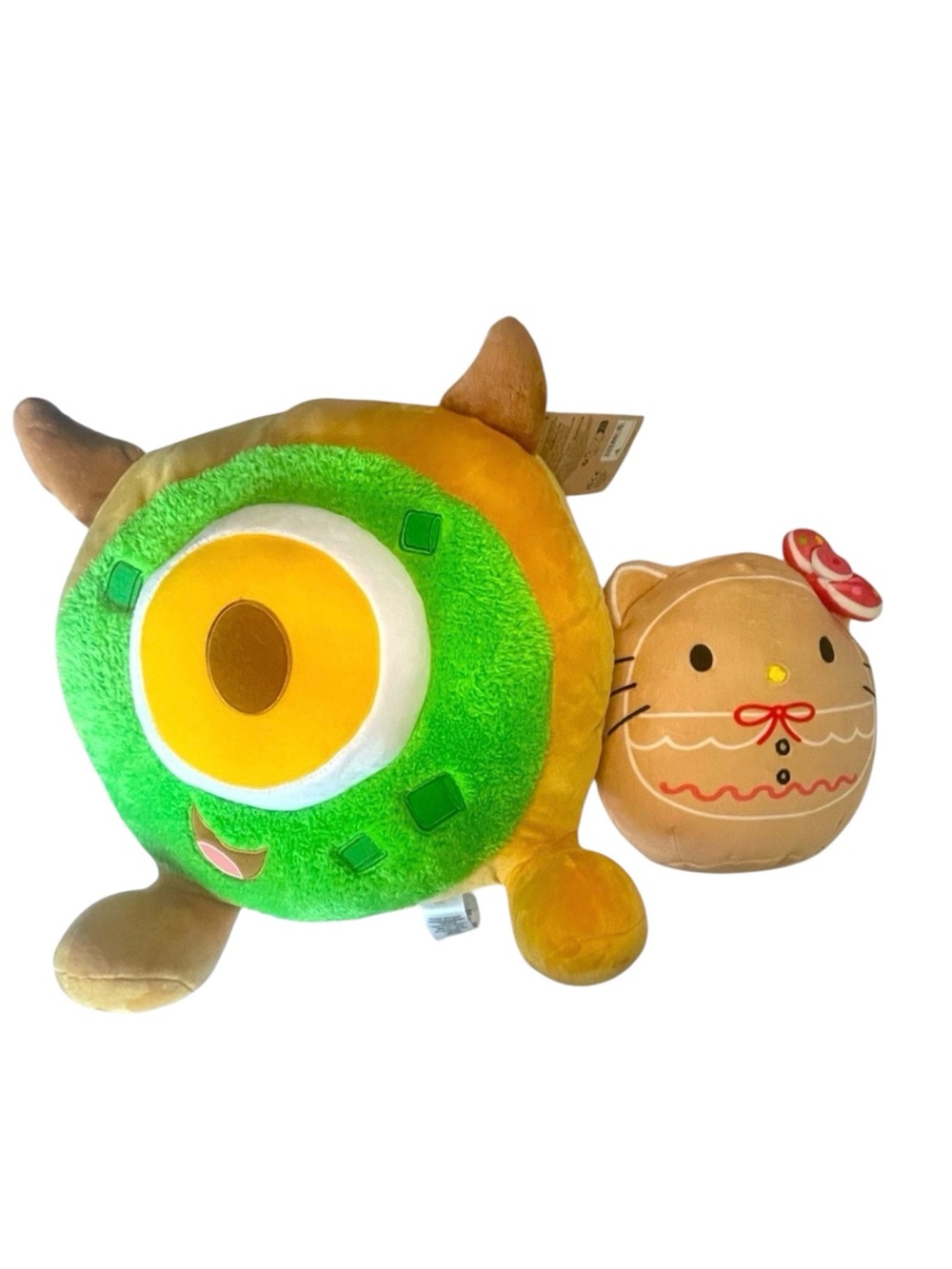 Disney 2 Plushes Disney Munchlings and Little Kitty Squishmallow